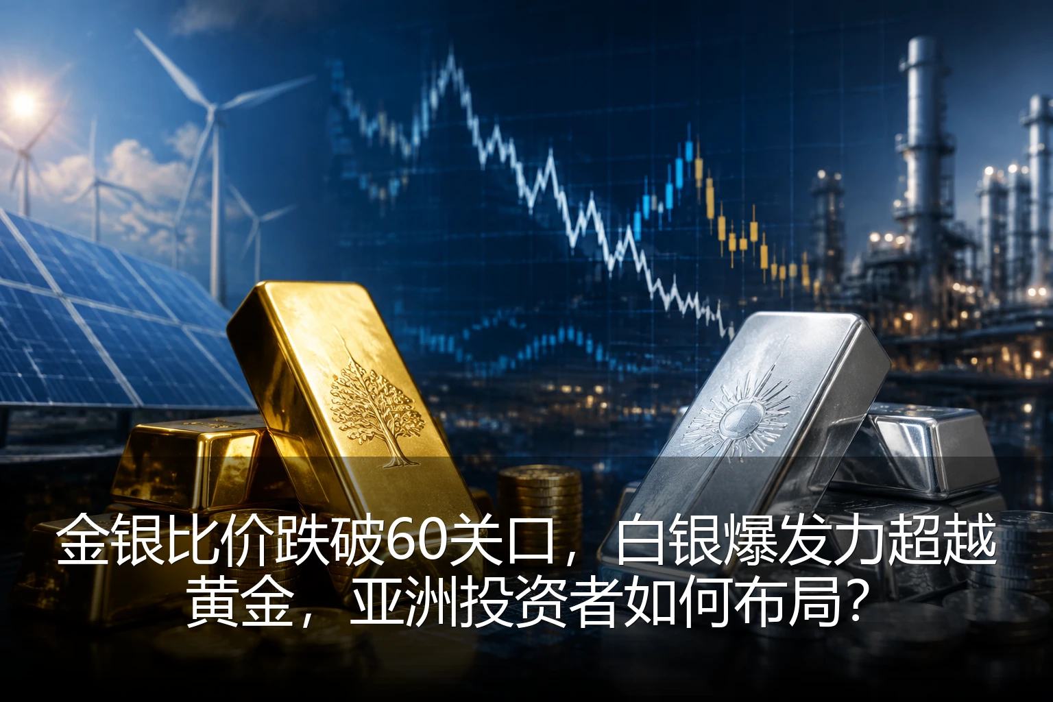 金银比价跌破60关口，白银爆发力超越黄金，亚洲投资者如何布局？
