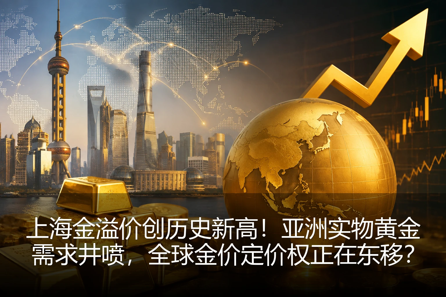 上海金溢价创历史新高！亚洲实物黄金需求井喷，全球金价定价权正在东移？