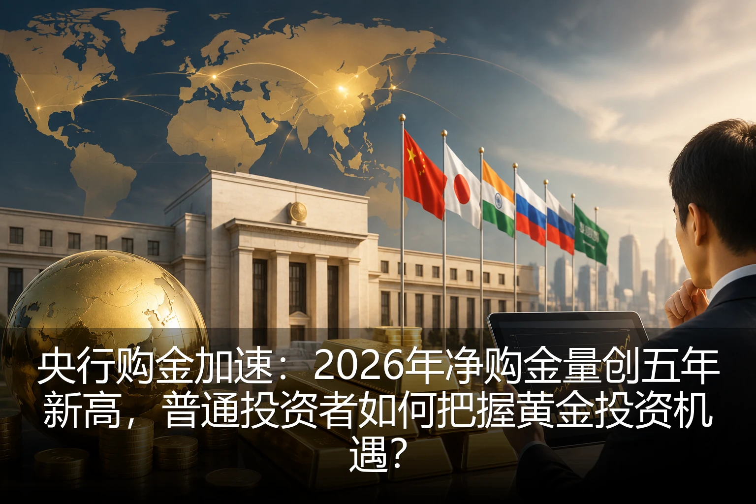 央行购金加速：2026年净购金量创五年新高，普通投资者如何把握黄金投资机遇？