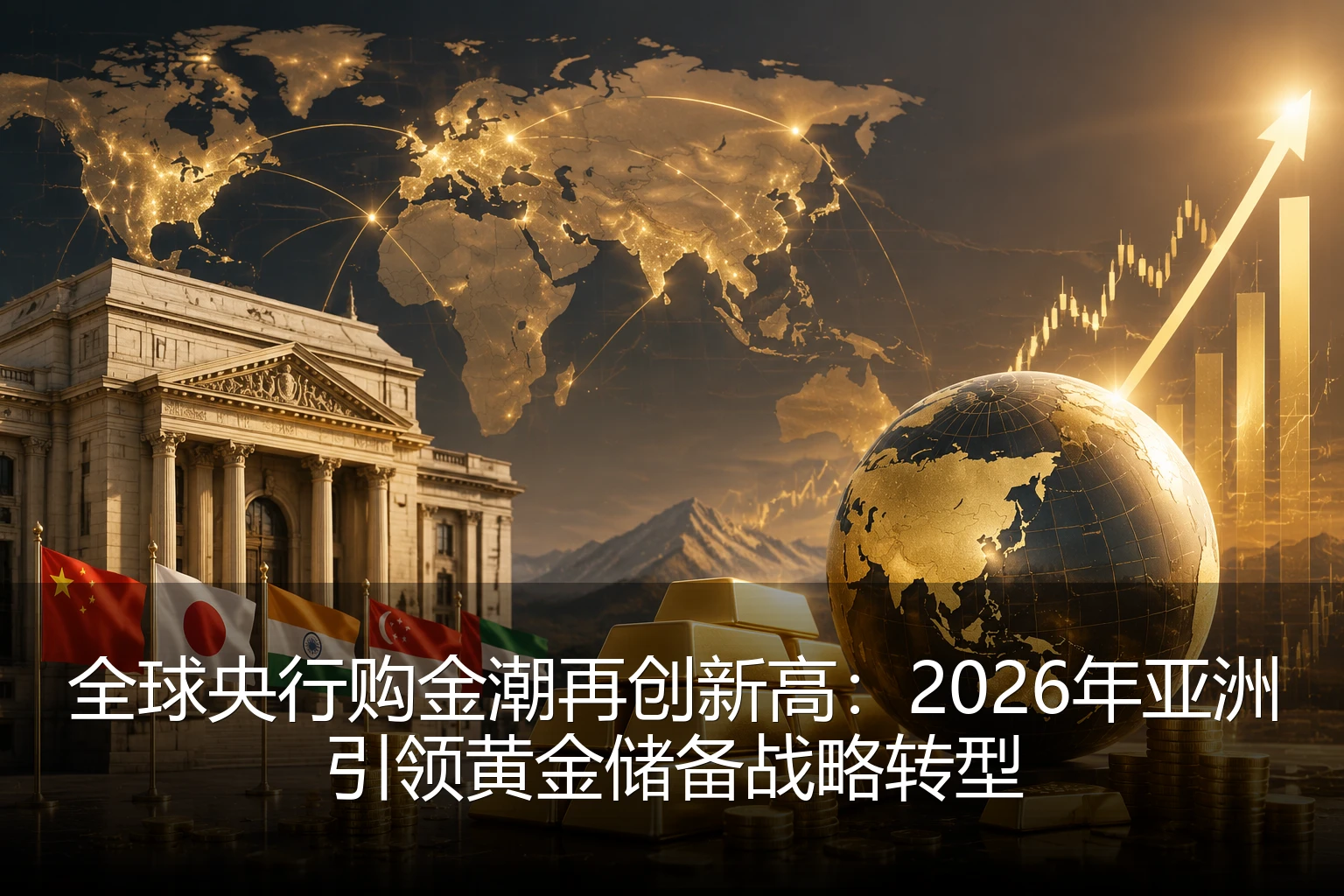 全球央行购金潮再创新高：2026年亚洲引领黄金储备战略转型