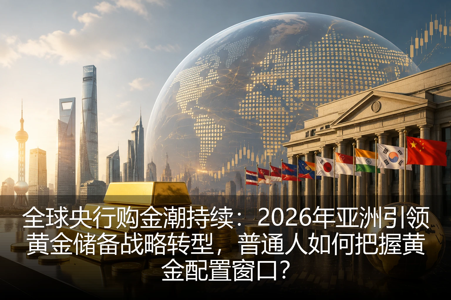 全球央行购金潮持续：2026年亚洲引领黄金储备战略转型，普通人如何把握黄金配置窗口？