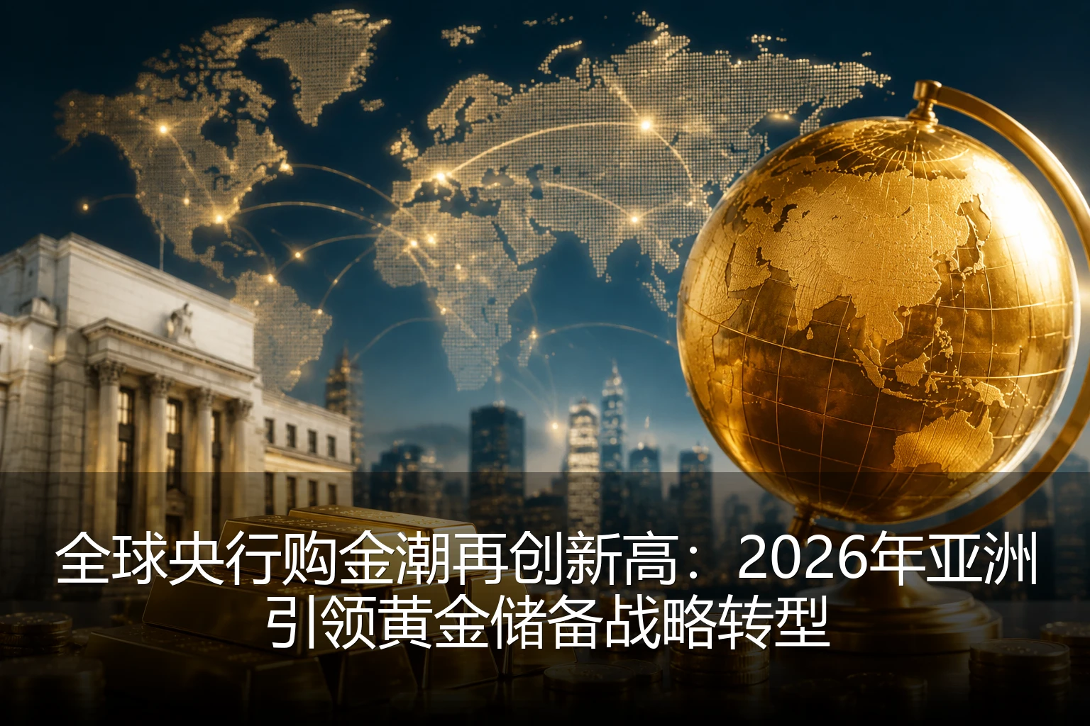 全球央行购金潮再创新高：2026年亚洲引领黄金储备战略转型